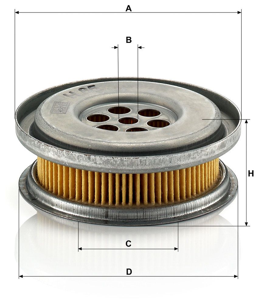 MANN-FILTER H 85 - Hydraulikfilter, Lenkung