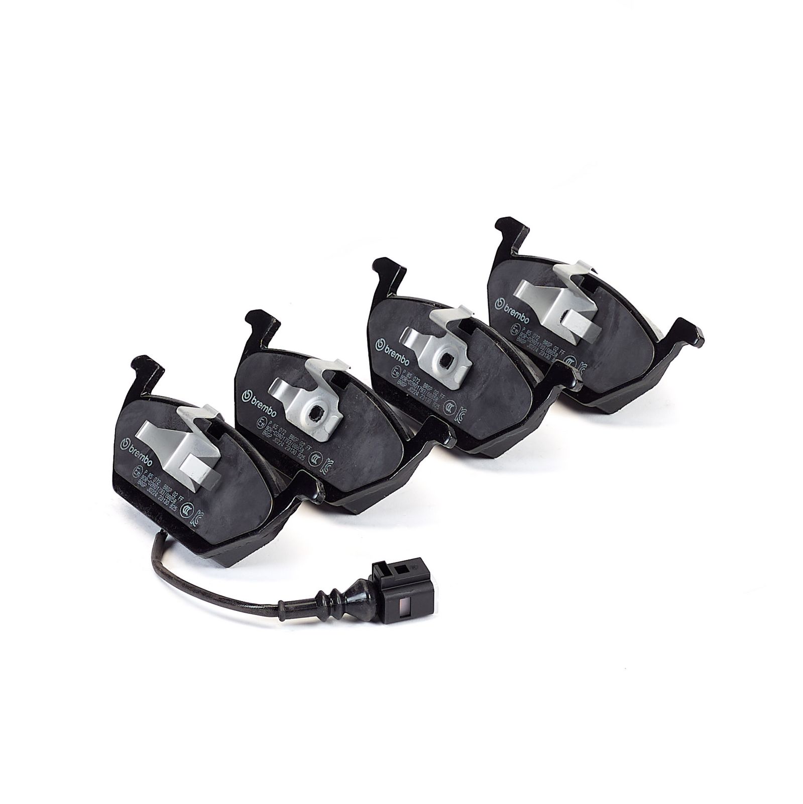 BREMBO P 85 072 - Bremsbelagsatz, Scheibenbremse