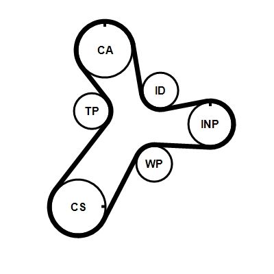 CONTINENTAL CTAM CT1237WP1 - Wasserpumpe + Zahnriemensatz