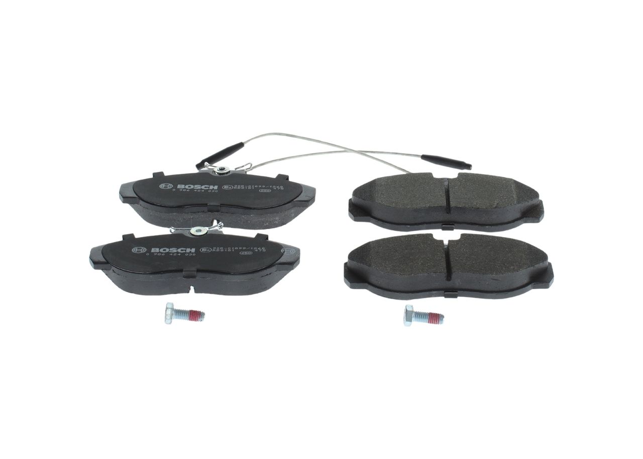 BOSCH 0 986 424 030 - Bremsbelagsatz, Scheibenbremse