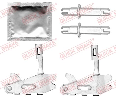 QUICK BRAKE 120 53 014 - Reparatursatz, Expander