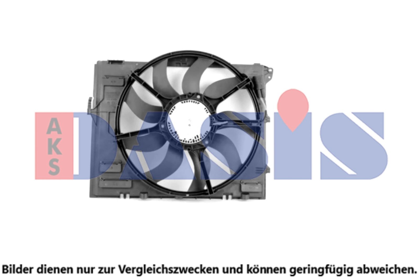 AKS DASIS 058122N - Lüfter, Motorkühlung