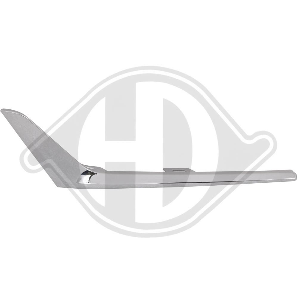 DIEDERICHS 1219032 - Lüftungsgitter, Stoßfänger