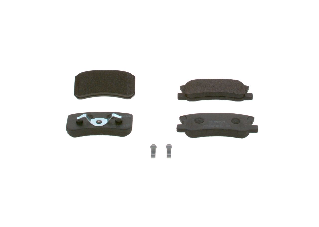 BOSCH 0 986 424 717 - Bremsbelagsatz, Scheibenbremse