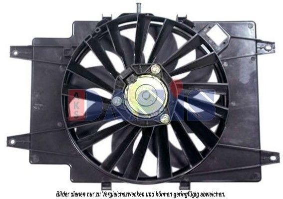 AKS DASIS 018003N - Lüfter, Motorkühlung