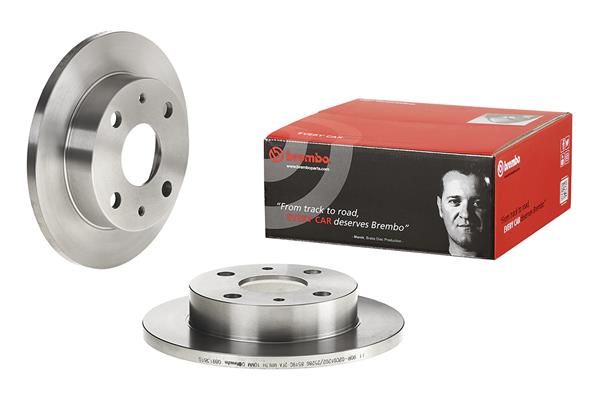 BREMBO 08.9138.10 - Bremsscheibe