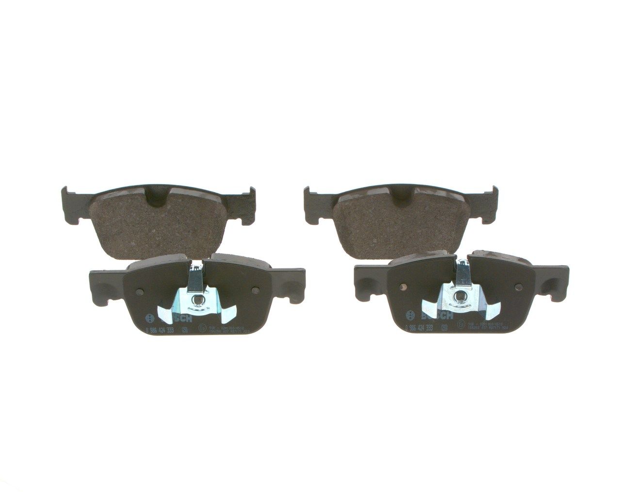 BOSCH 0 986 424 333 - Bremsbelagsatz, Scheibenbremse