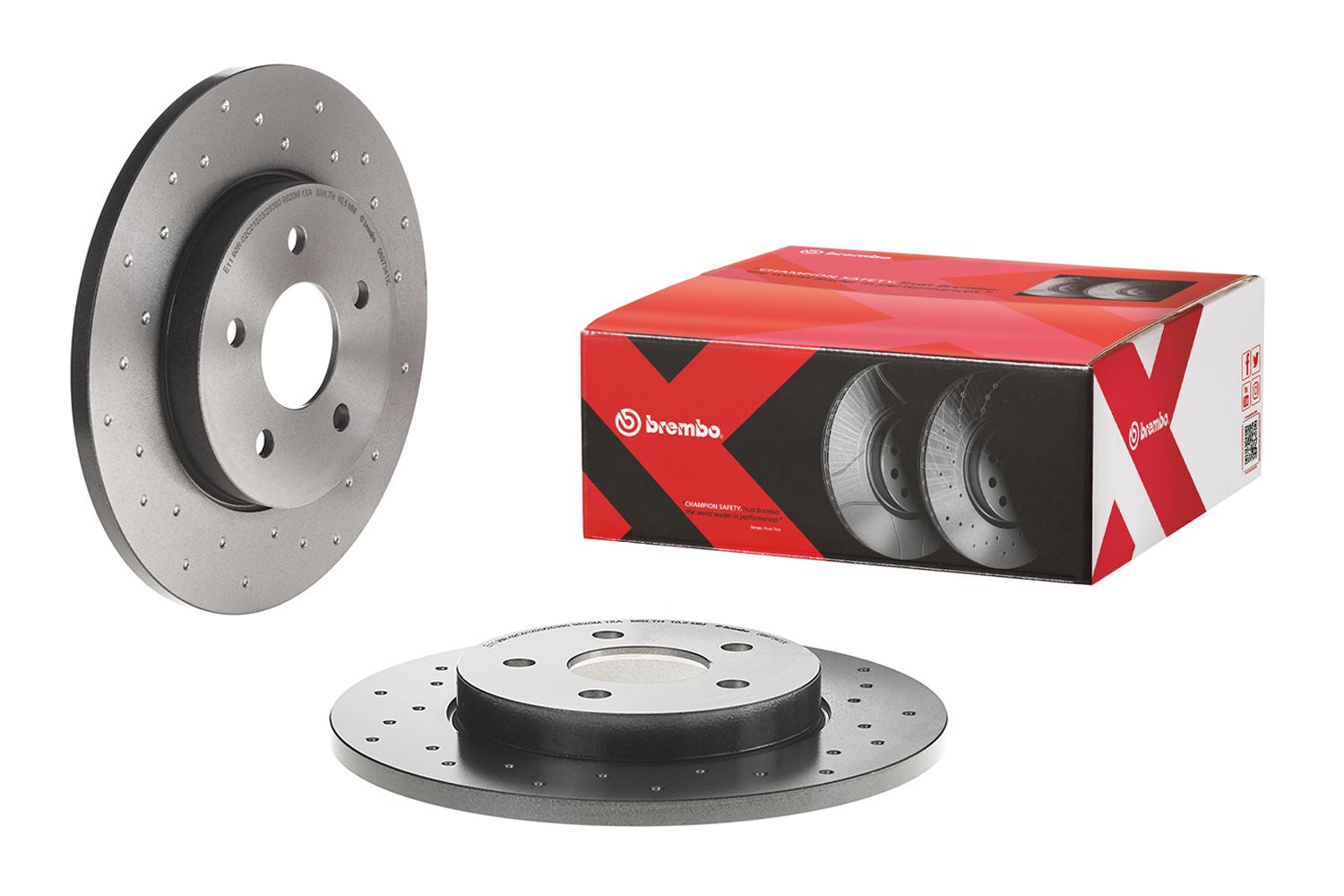 BREMBO 08.9734.1X - Bremsscheibe