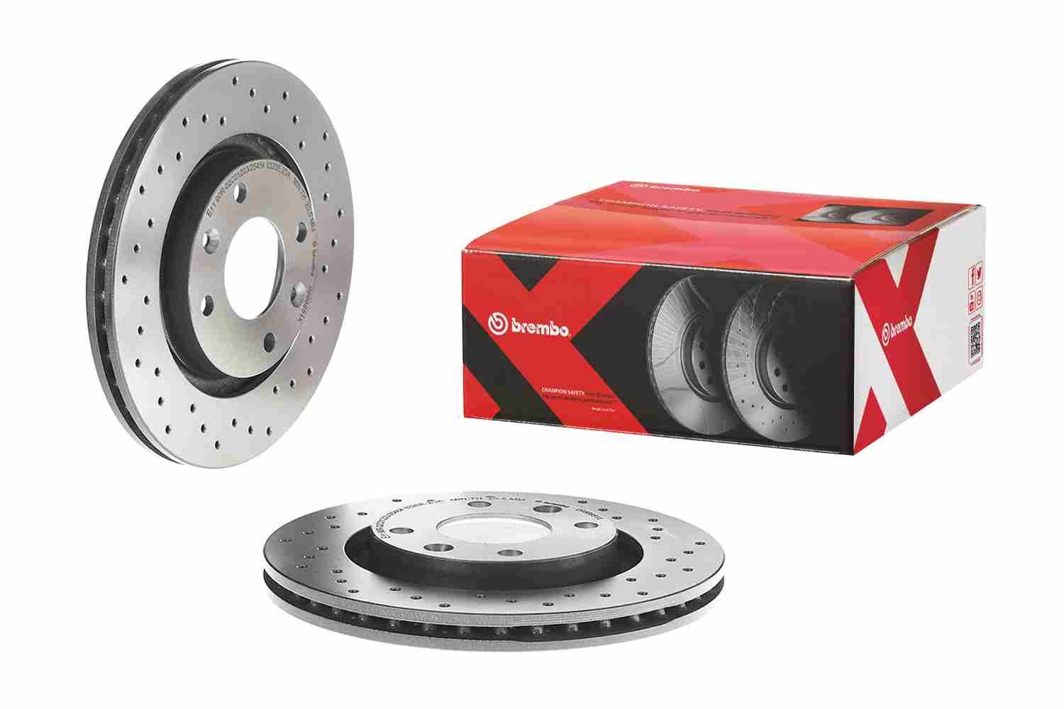 BREMBO 09.8695.1X - Bremsscheibe