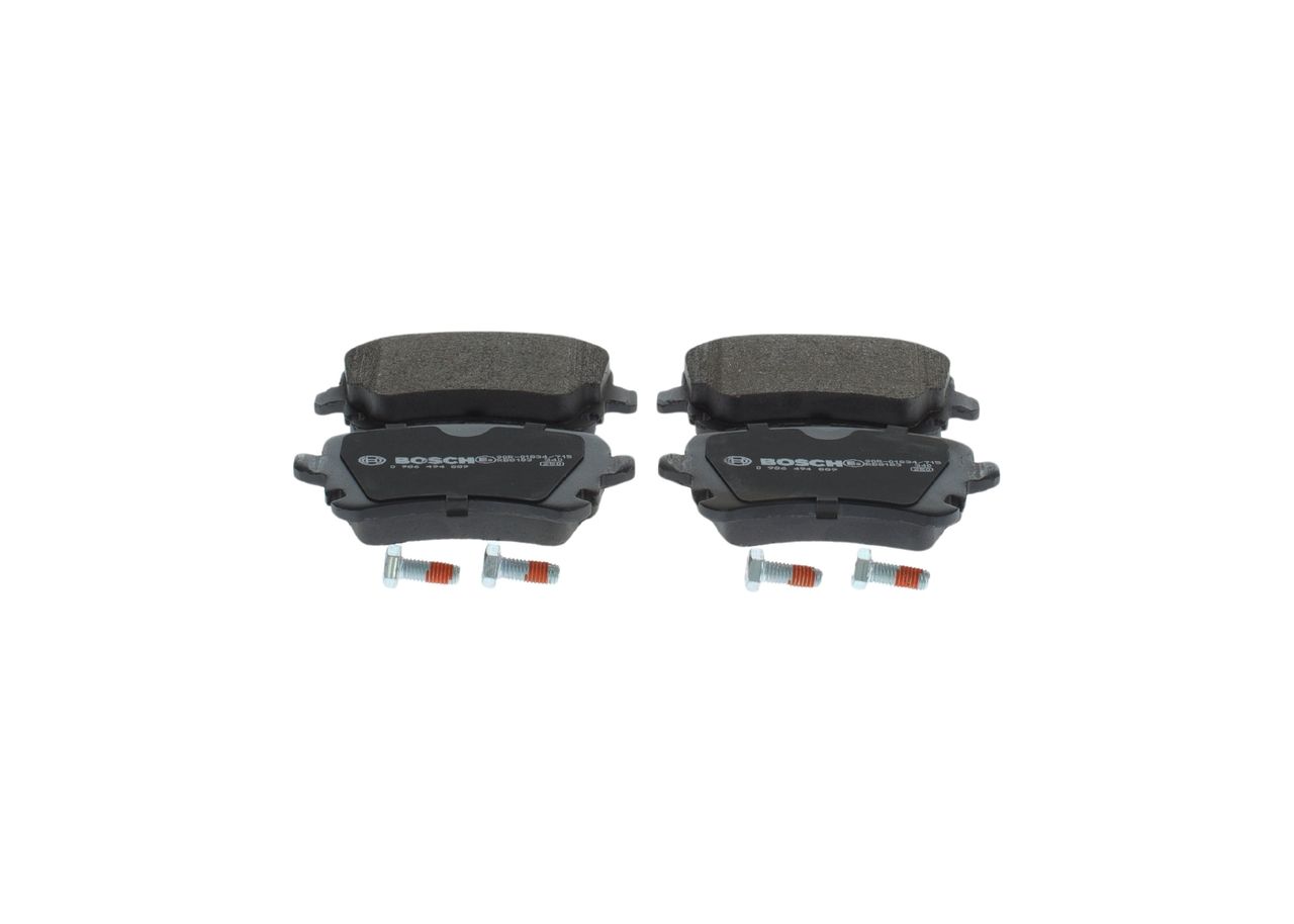 BOSCH 0 986 494 889 - Bremsbelagsatz, Scheibenbremse