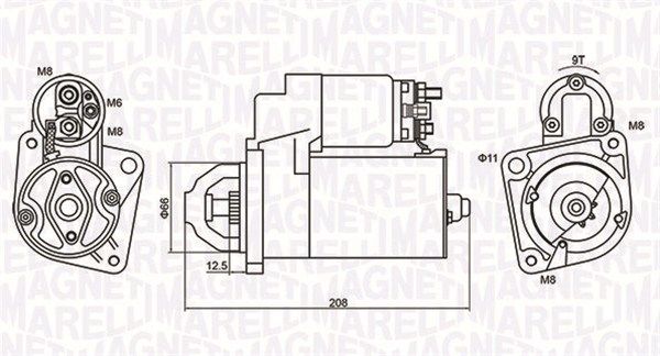 MAGNETI MARELLI 063721213010 - Starter