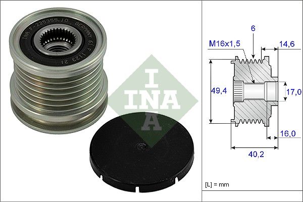 Schaeffler INA 535 0001 10 - Generatorfreilauf