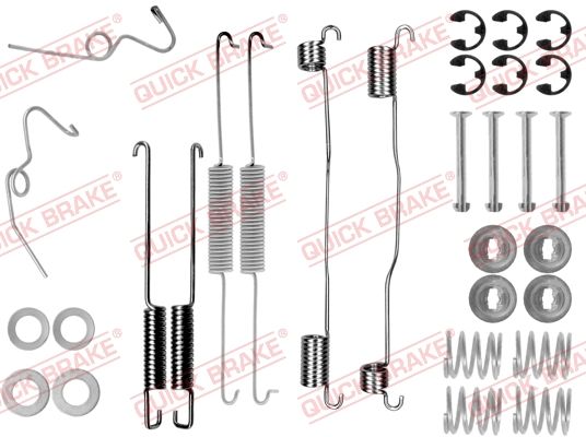 QUICK BRAKE 105-0624 - Zubehörsatz, Bremsbacken
