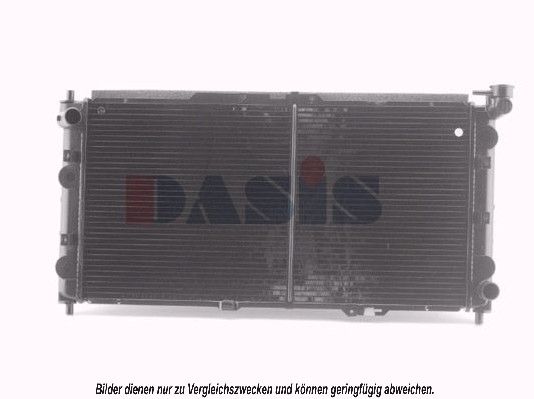 AKS DASIS 110220N - Kühler, Motorkühlung