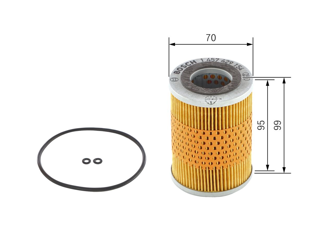 BOSCH 1 457 429 154 - Ölfilter