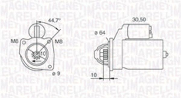 MAGNETI MARELLI 063720371010 - Starter