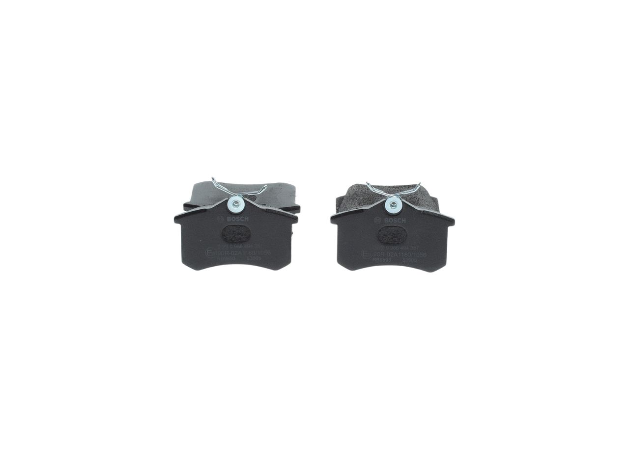 BOSCH 0 986 494 387 - Bremsbelagsatz, Scheibenbremse