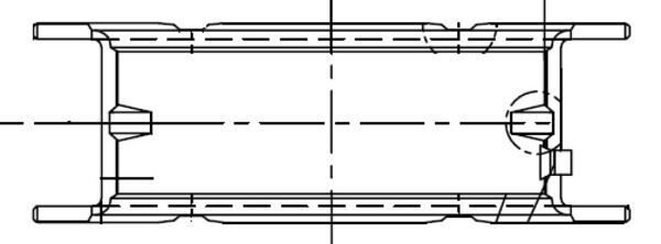 MAHLE 001 FL 10328 000 - Kurbelwellenlagerschale