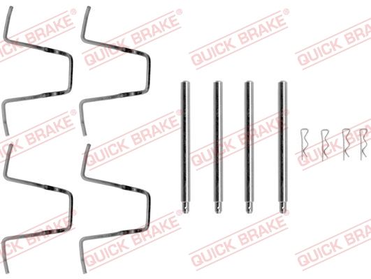 QUICK BRAKE 109-1010 - Zubehörsatz, Scheibenbremsbelag
