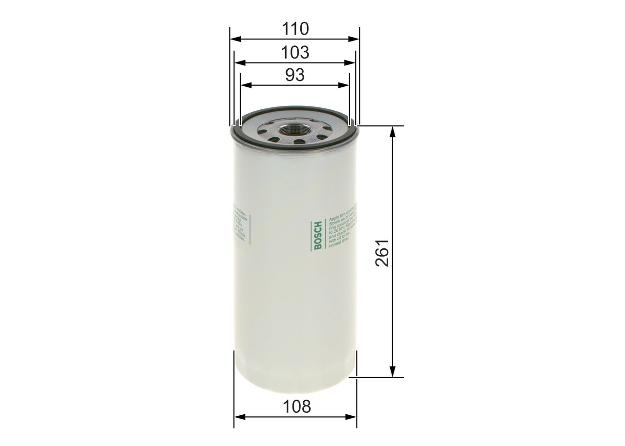 BOSCH 0 451 403 077 - Ölfilter