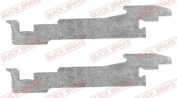 QUICK BRAKE 104 53 001 - Nachsteller-Satz, Trommelbremse