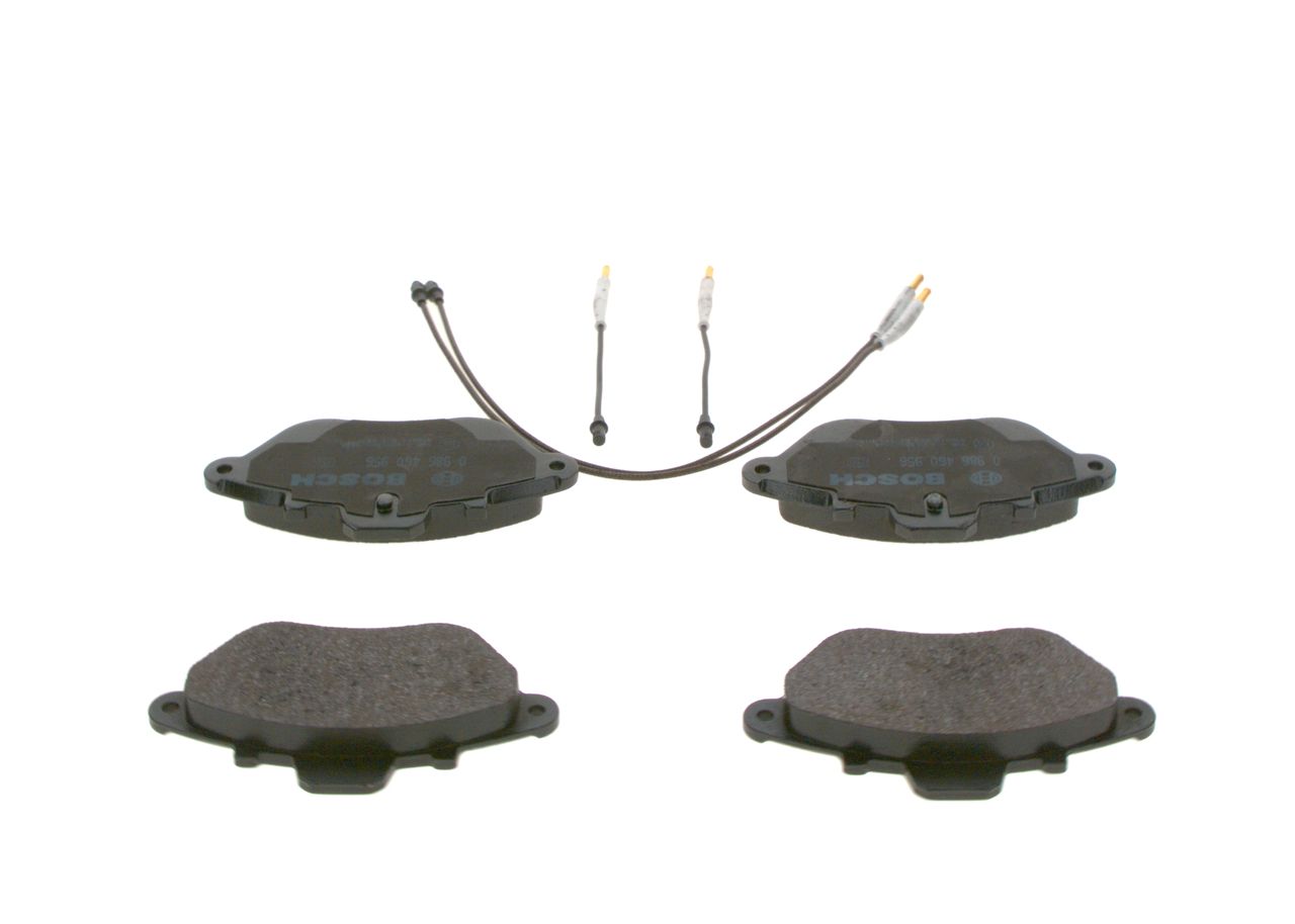 BOSCH 0 986 460 956 - Bremsbelagsatz, Scheibenbremse
