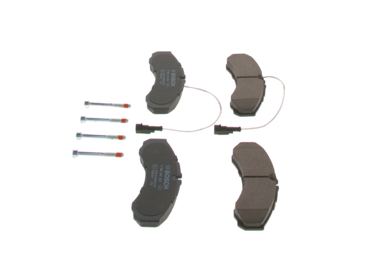 BOSCH 0 986 494 239 - Bremsbelagsatz, Scheibenbremse