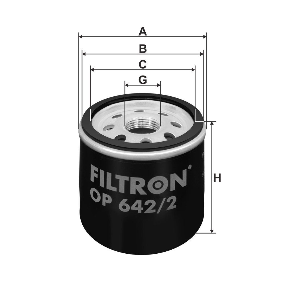 FILTRON OP 642/2 - Ölfilter