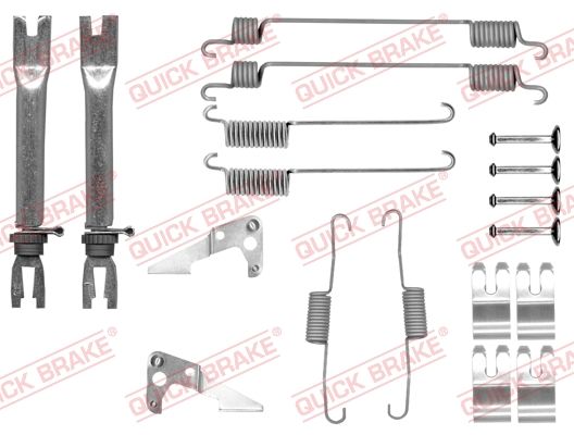 QUICK BRAKE 105-0030S-02 - Zubehörsatz, Bremsbacken