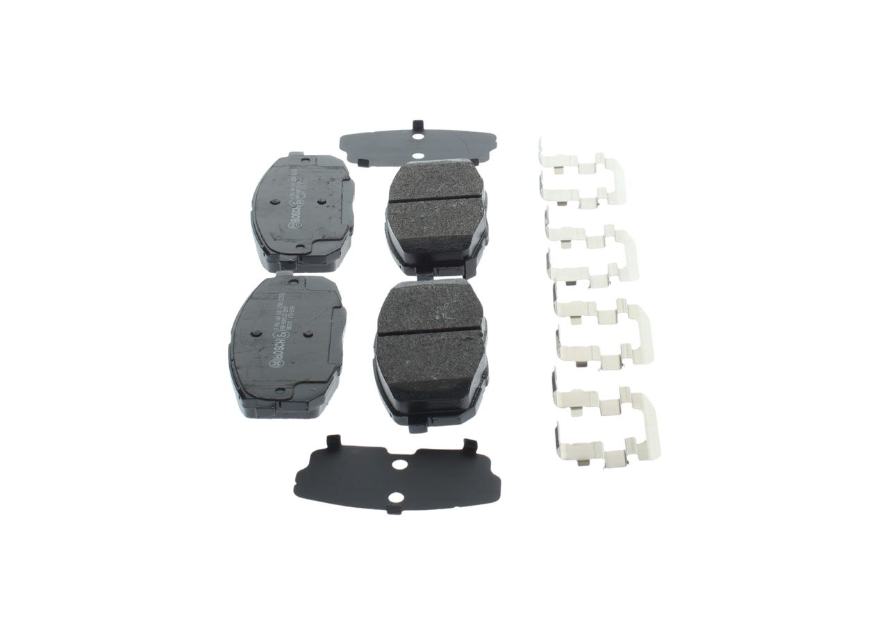 BOSCH 0 986 460 168 - Bremsbelagsatz, Scheibenbremse