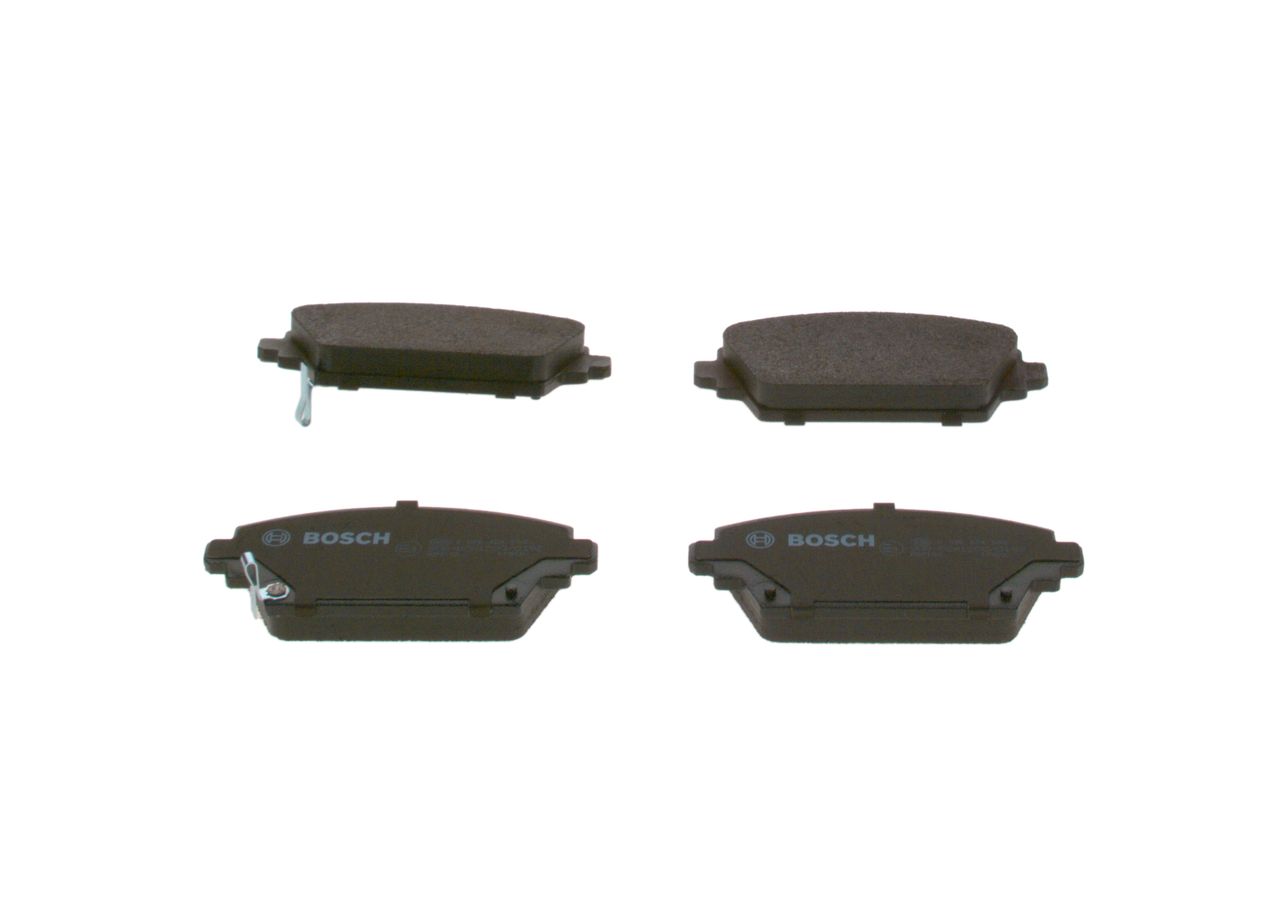 BOSCH 0 986 424 663 - Bremsbelagsatz, Scheibenbremse