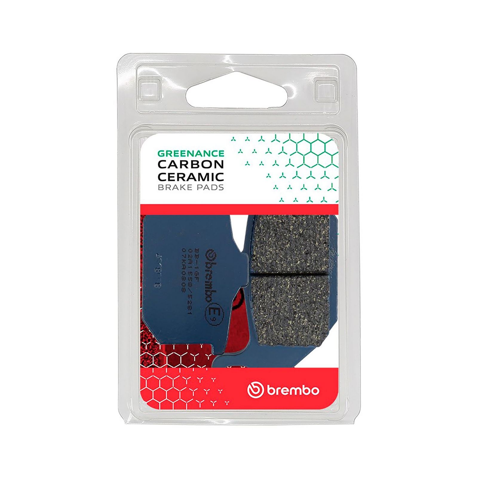 BREMBO 07KA0808 - Bremsbelagsatz, Scheibenbremse