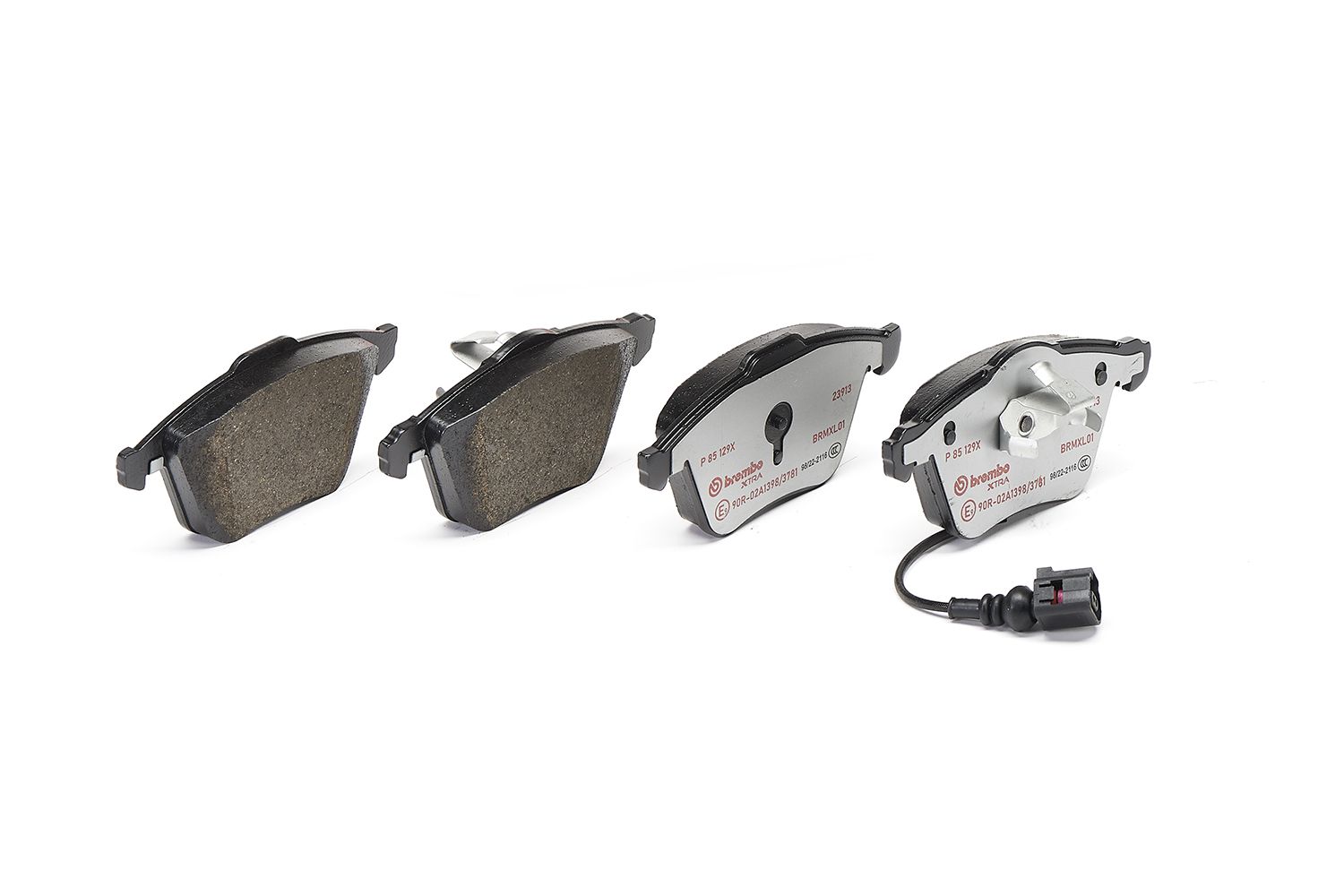 BREMBO P 85 129X - Bremsbelagsatz, Scheibenbremse