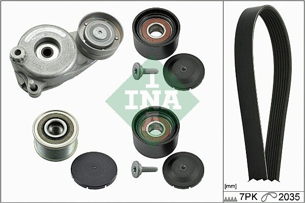 Schaeffler INA 529 0050 21 - Keilrippenriemensatz