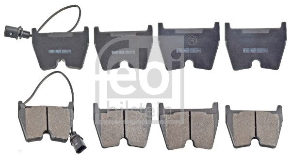 FEBI BILSTEIN 116044 - Bremsbelagsatz, Scheibenbremse