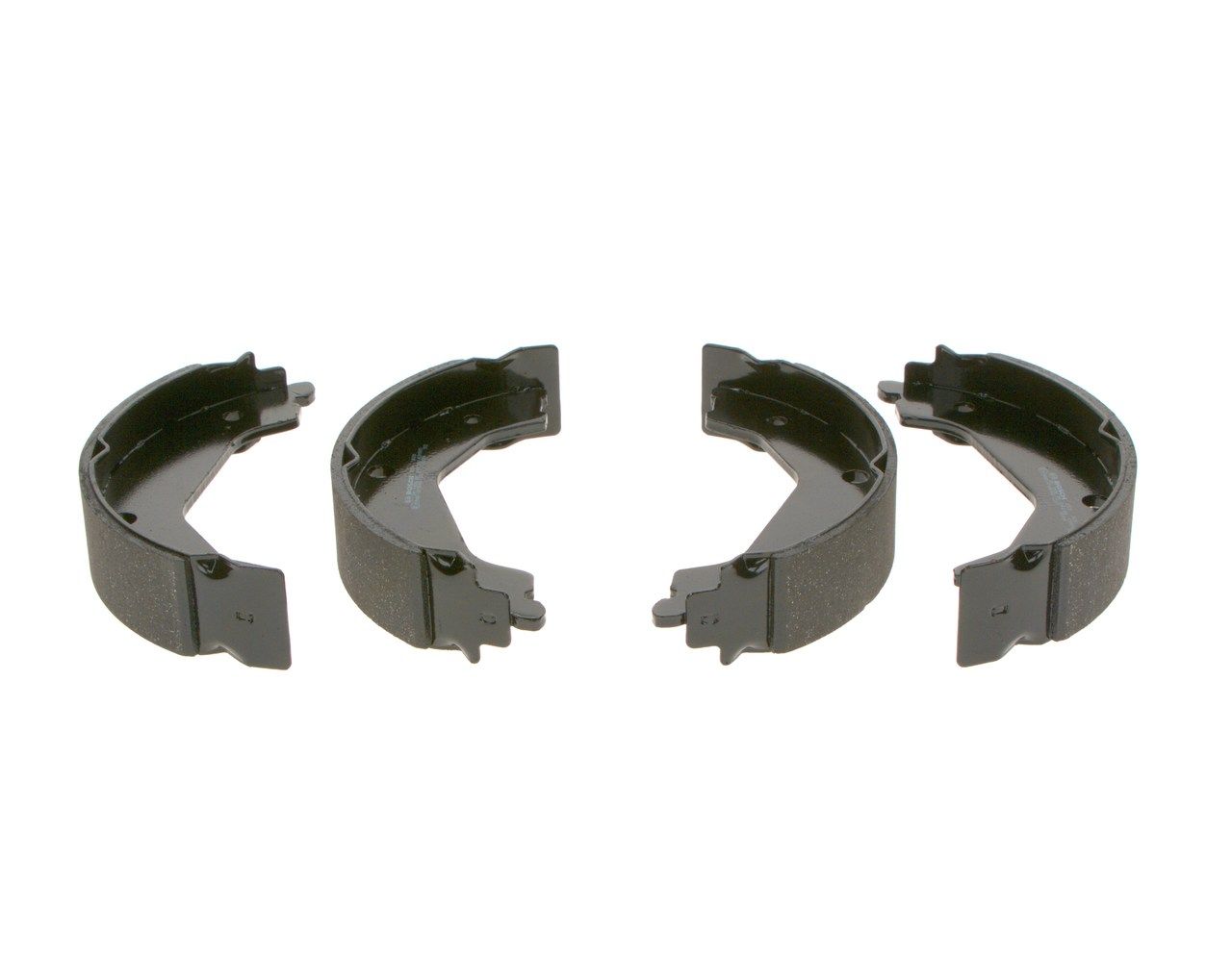 BOSCH 0 986 487 708 - Bremsbackensatz, Feststellbremse
