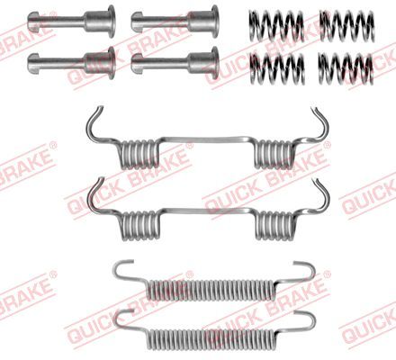 QUICK BRAKE 105-0801 - Zubehörsatz, Feststellbremsbacken