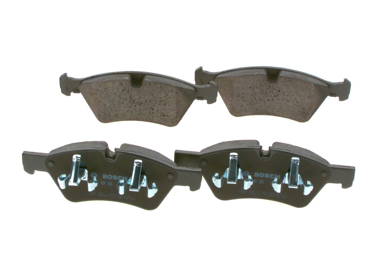 BOSCH 0 986 494 165 - Bremsbelagsatz, Scheibenbremse