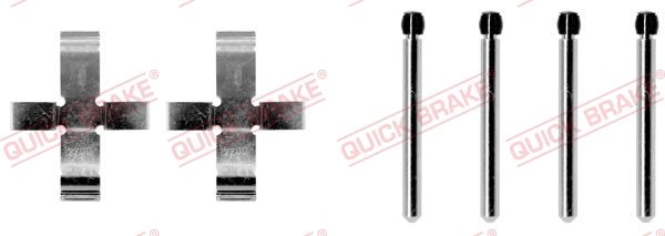 QUICK BRAKE 109-0905 - Zubehörsatz, Scheibenbremsbelag