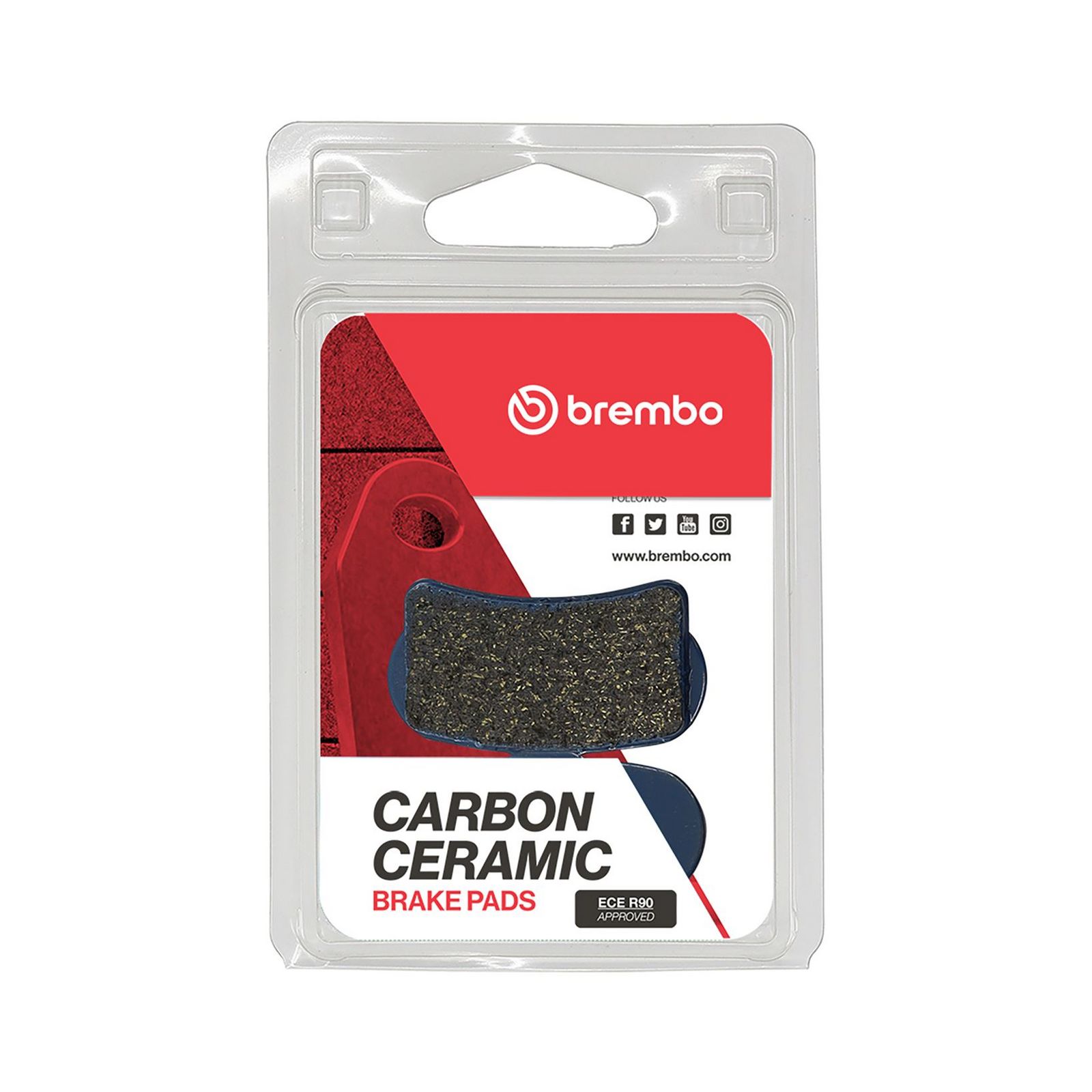 BREMBO 07GR84CC - Bremsbelagsatz, Scheibenbremse