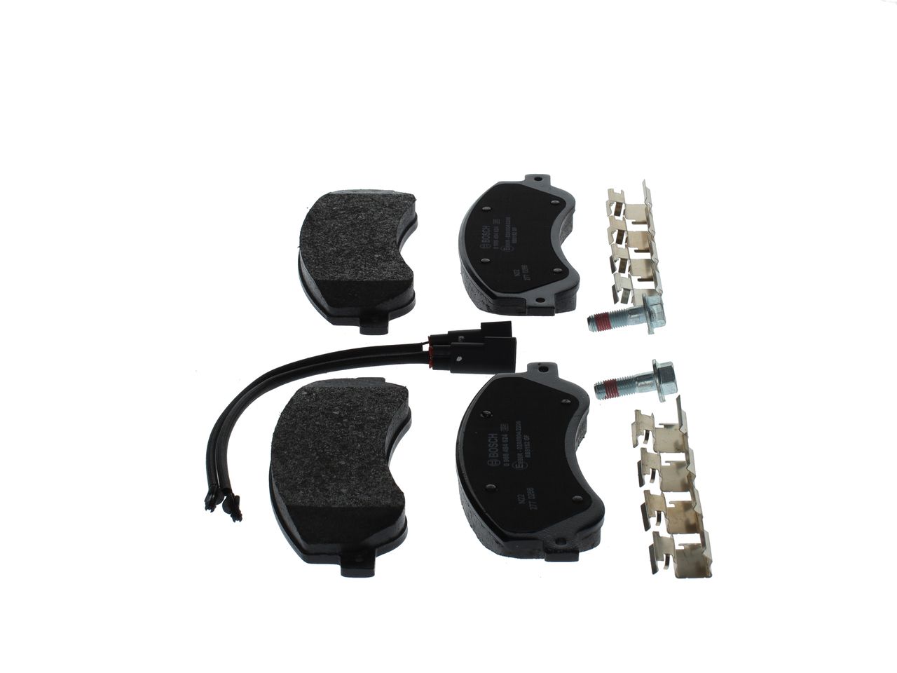 BOSCH 0 986 494 624 - Bremsbelagsatz, Scheibenbremse