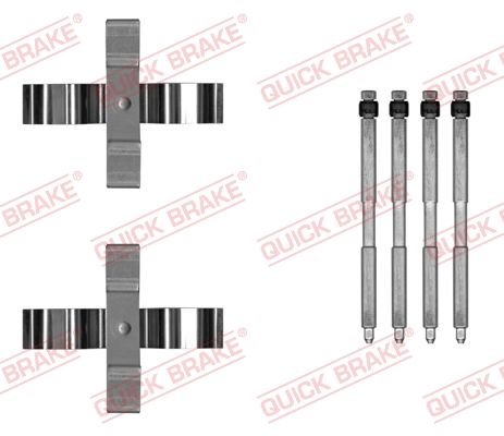 QUICK BRAKE 109-0055 - Zubehörsatz, Scheibenbremsbelag