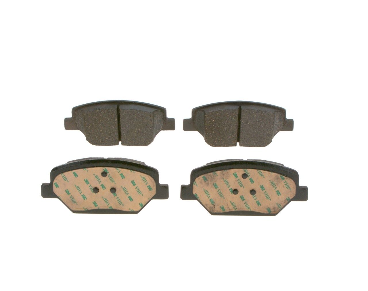BOSCH 0 986 424 869 - Bremsbelagsatz, Scheibenbremse