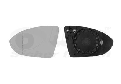 VAN WEZEL 5766837 - Spiegelglas, Außenspiegel
