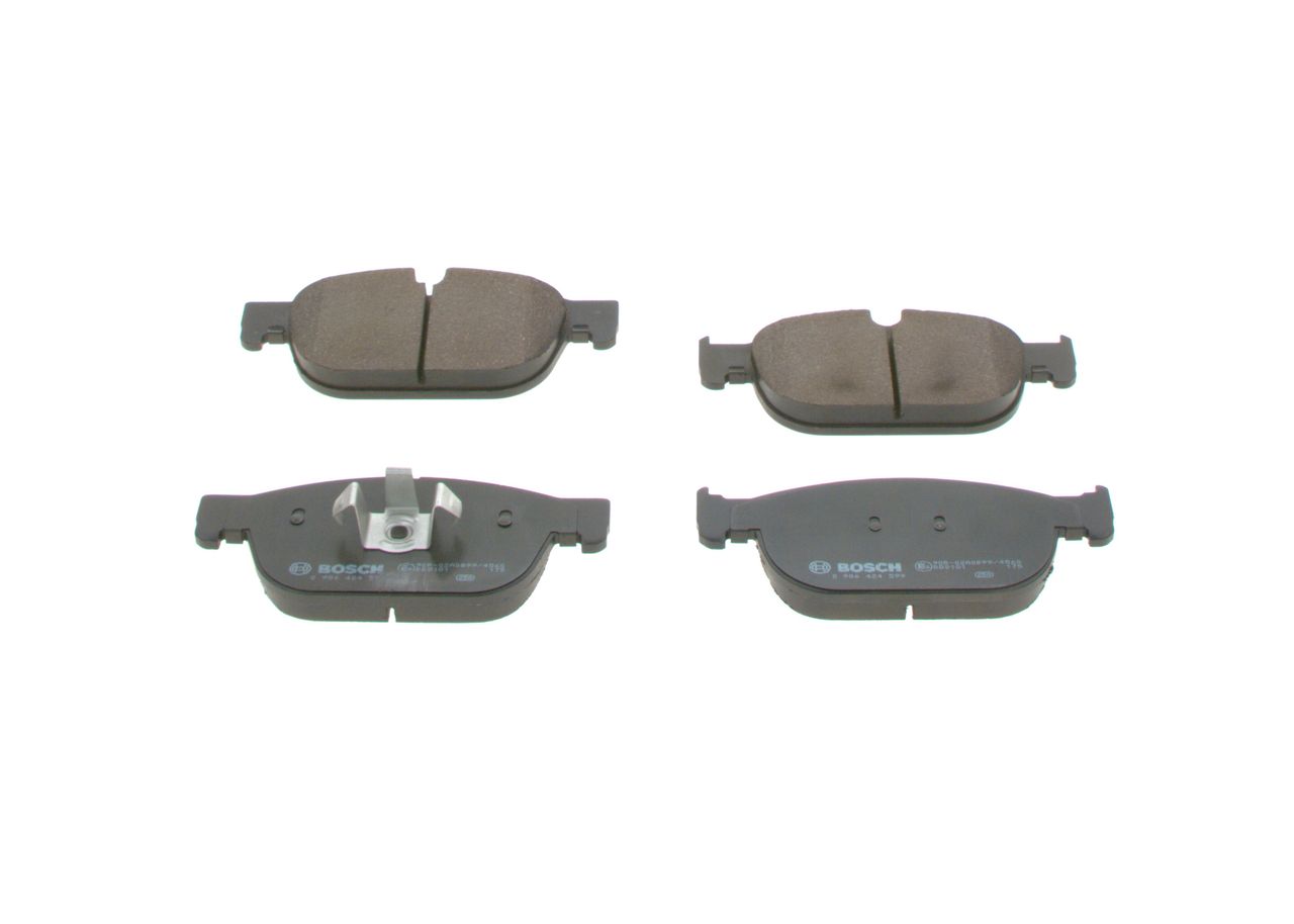 BOSCH 0 986 424 599 - Bremsbelagsatz, Scheibenbremse