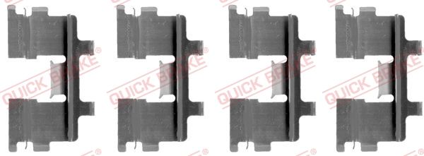 QUICK BRAKE 109-1015 - Zubehörsatz, Scheibenbremsbelag