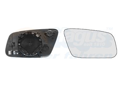 VAN WEZEL 0317838 - Spiegelglas, Außenspiegel