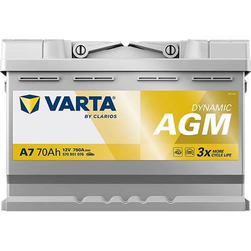 VARTA 570901076K262 - Starterbatterie