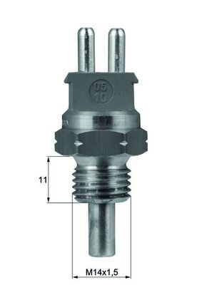 MAHLE TSE 2 - Sensor, Kühlmitteltemperatur