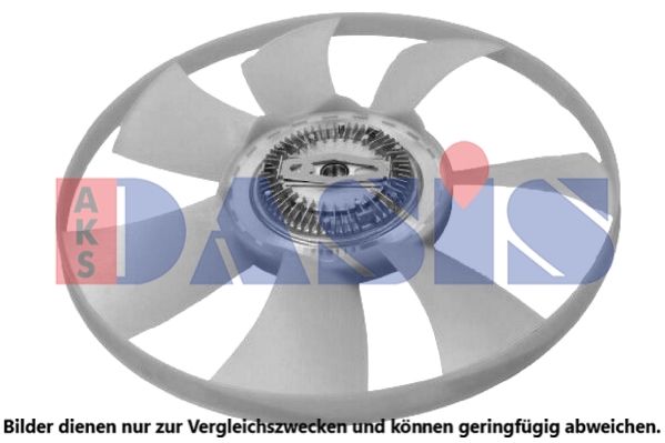 AKS DASIS 048124N - Lüfter, Motorkühlung